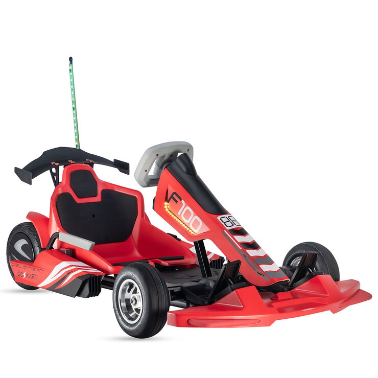 Delorean Go Kart Eléctrico Rojo — Imagen 1 de 4
