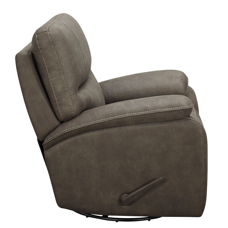 Barcalounger, Sillón Reclinable, Mecedor Giratorio de Tela — Imagen 2 de 4