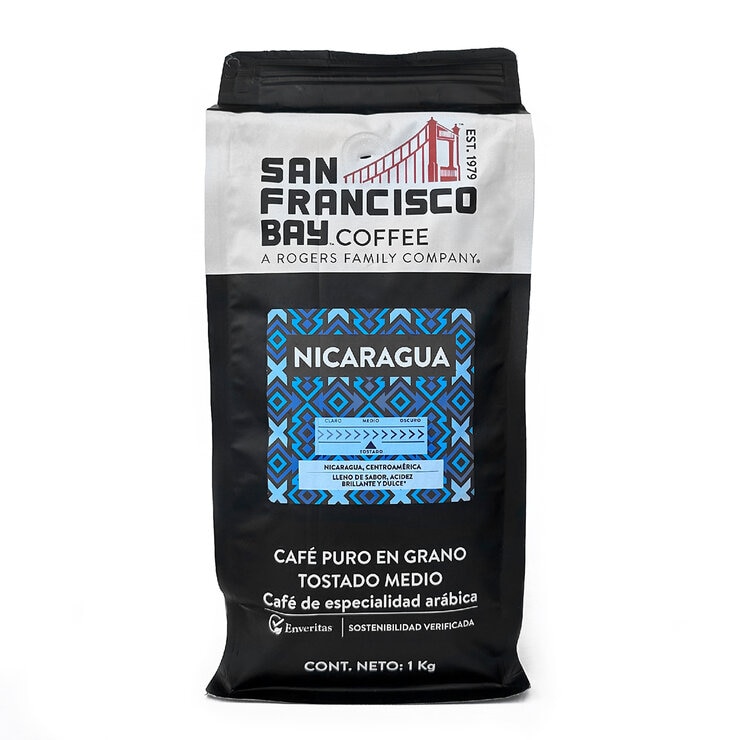 San Francisco Bay Coffee Café En Grano Nicaragua 1 Kg — Imagen 1 de 4