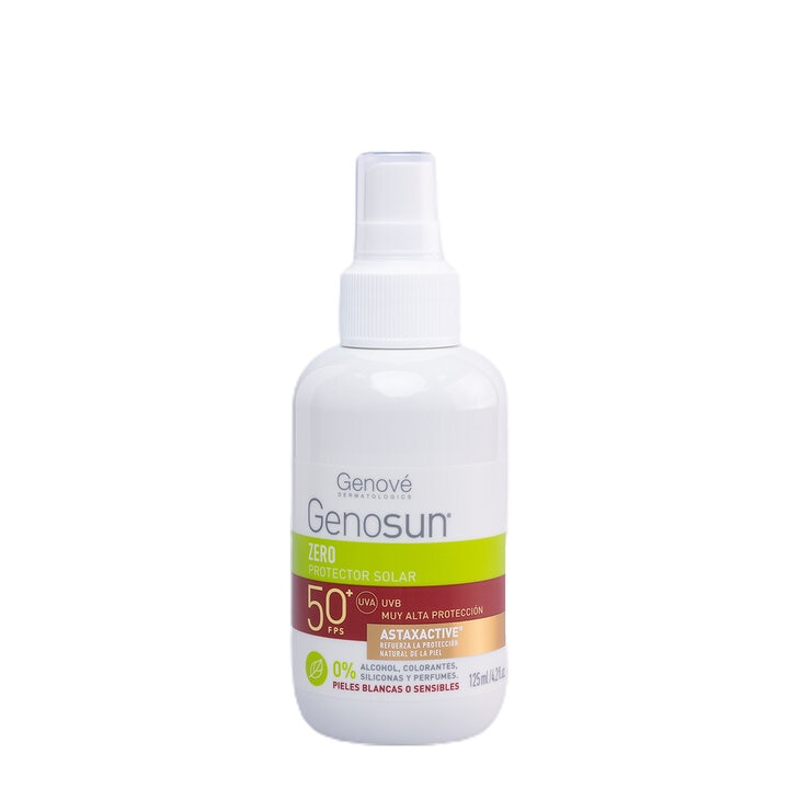 Genosun Zero Protector Solar Spray FPS50+ 125 ml — Imagen 1 de 3