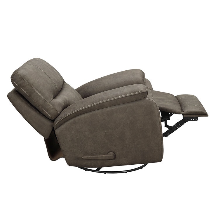 Barcalounger, Sillón Reclinable, Mecedor Giratorio de Tela — Imagen 4 de 4