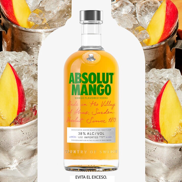 Vodka Absolut Mango 750 ml — Imagen 2 de 4