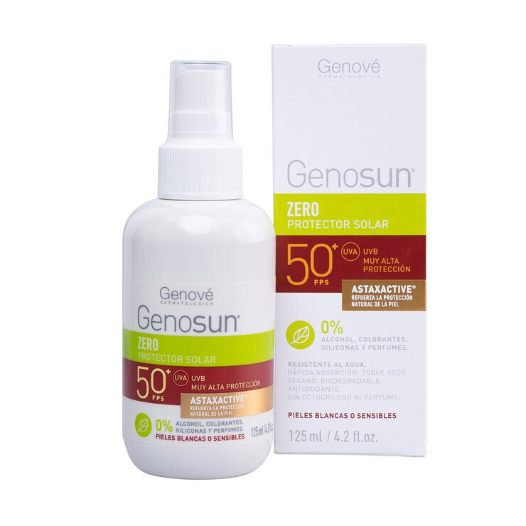 Genosun Zero Protector Solar Spray FPS50+ 125 ml — Imagen 3 de 3