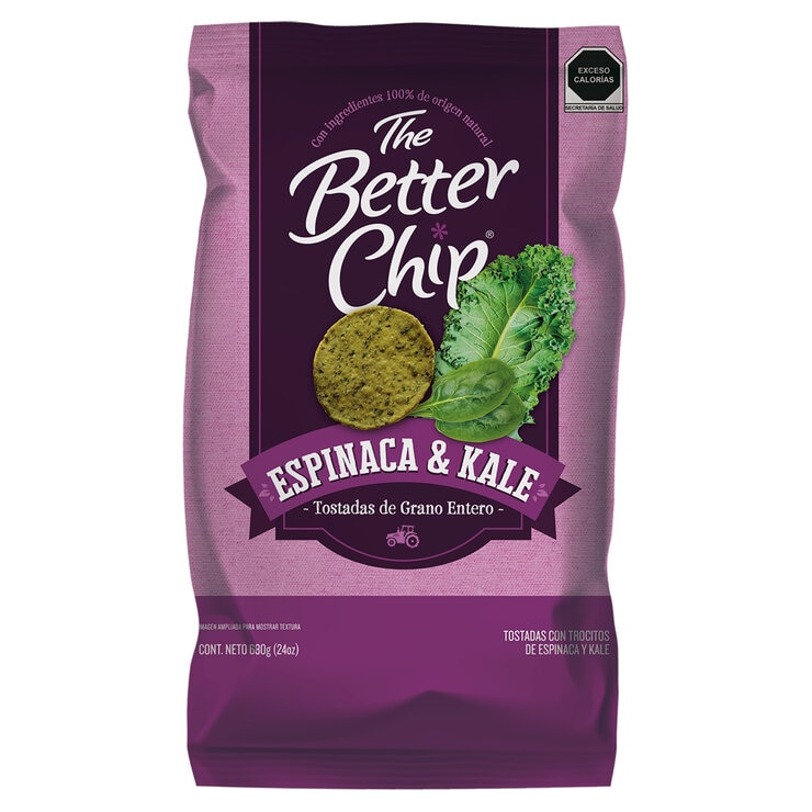 The Better Chip Chips con Espinaca y Kale 680 g — Imagen 1 de 2