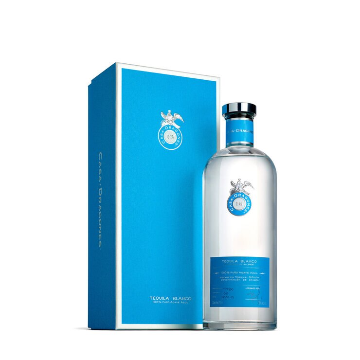 Tequila Casa Dragones Blanco 2/750 ml con Molde de Hielos — Imagen 4 de 4