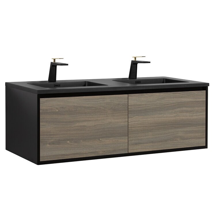 Rubinett, Gabinete para Baño, Flor Gris — Imagen 1 de 4