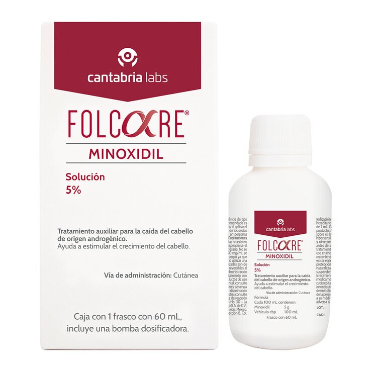 Folcare Minoxidil Solución 5% 60 ml — Imagen 3 de 3