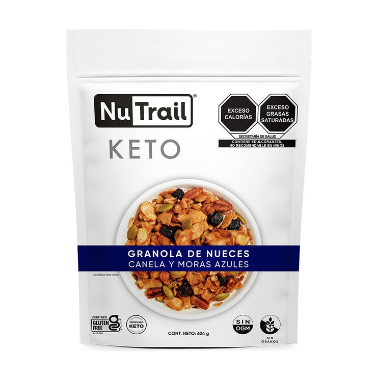 NuTrail Granola Keto 624 gr  — Imagen 1 de 2
