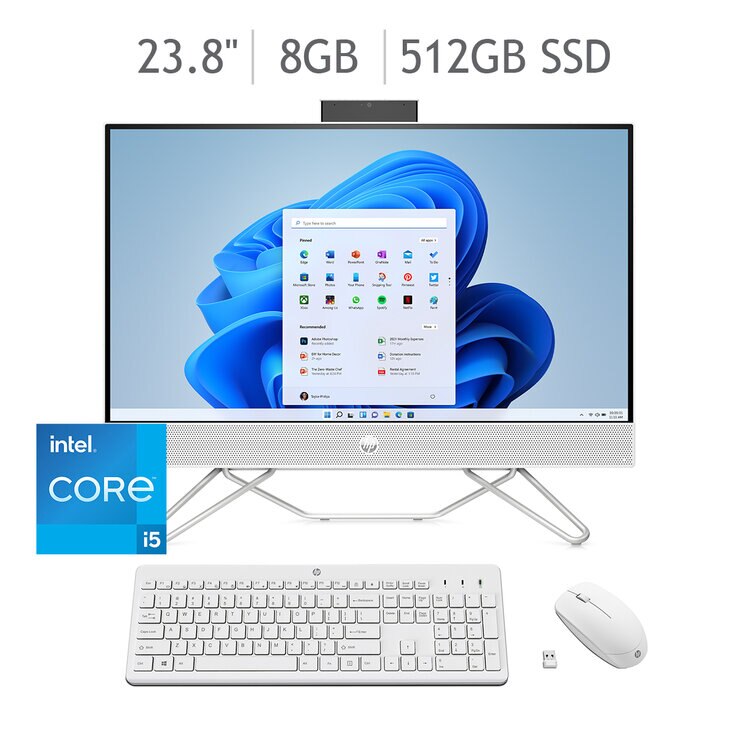 HP All-In-One 24-cb1015la Desktop 23.8" Full HD Intel Core i5 8GB 512GB SSD — Imagen 1 de 4