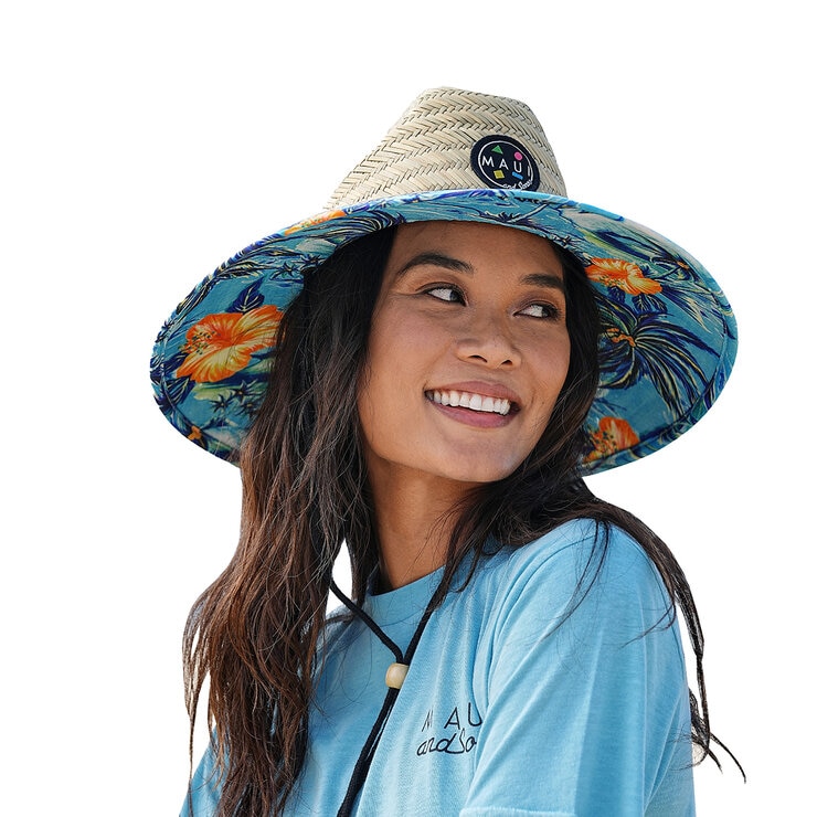 Maui and Sons Sombrero de Paja Unisex Varias Tallas y Colores — Imagen 2 de 3