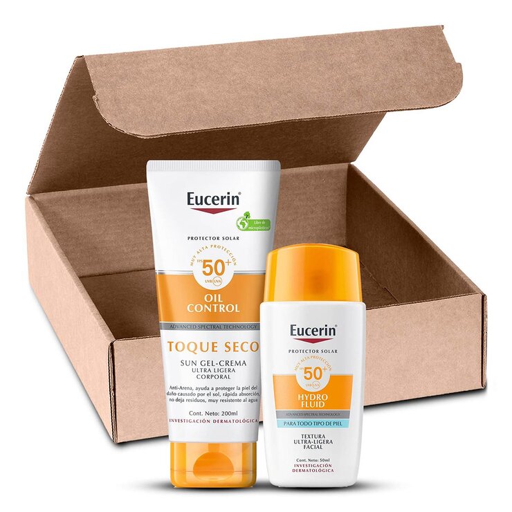 Eucerin 2 Pack Protección Solar 50ml+200 ml — Imagen 1 de 3
