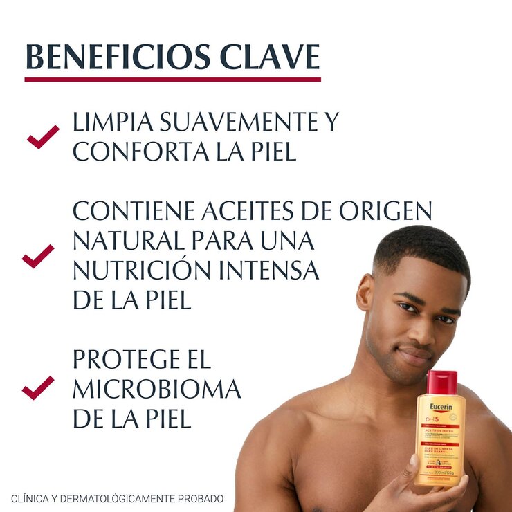 Eucerin 2 Pack Aceite de Ducha pH5 200 ml — Imagen 2 de 4