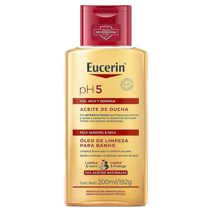 Eucerin 2 Pack Aceite de Ducha pH5 200 ml — Imagen 3 de 4