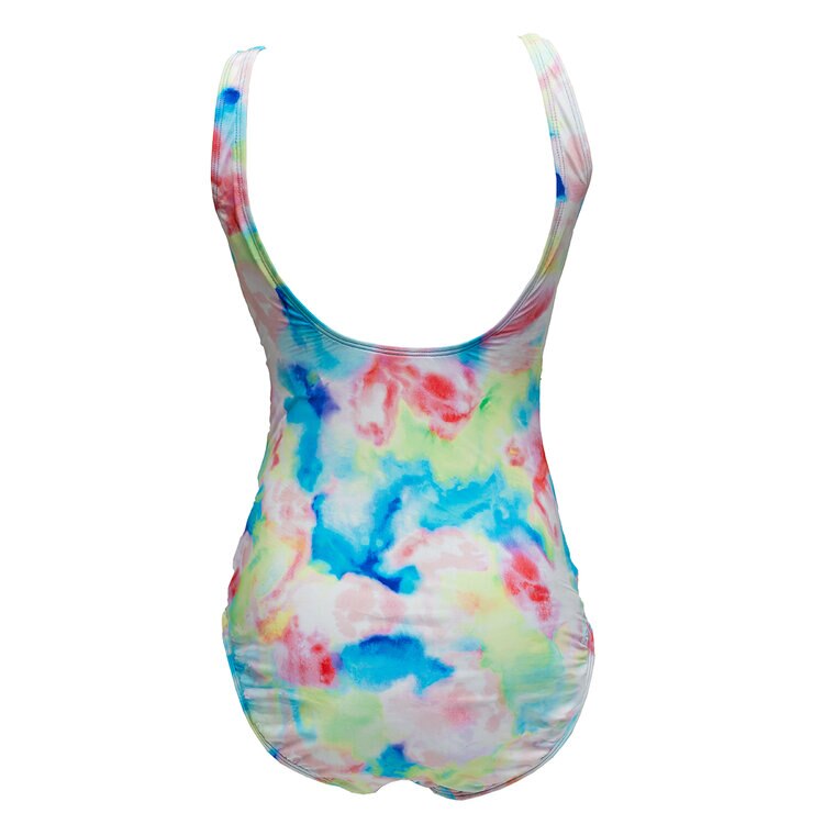 Alas de Sal, Traje de Baño Completo con Estampado Tie Dye para Dama — Imagen 2 de 3