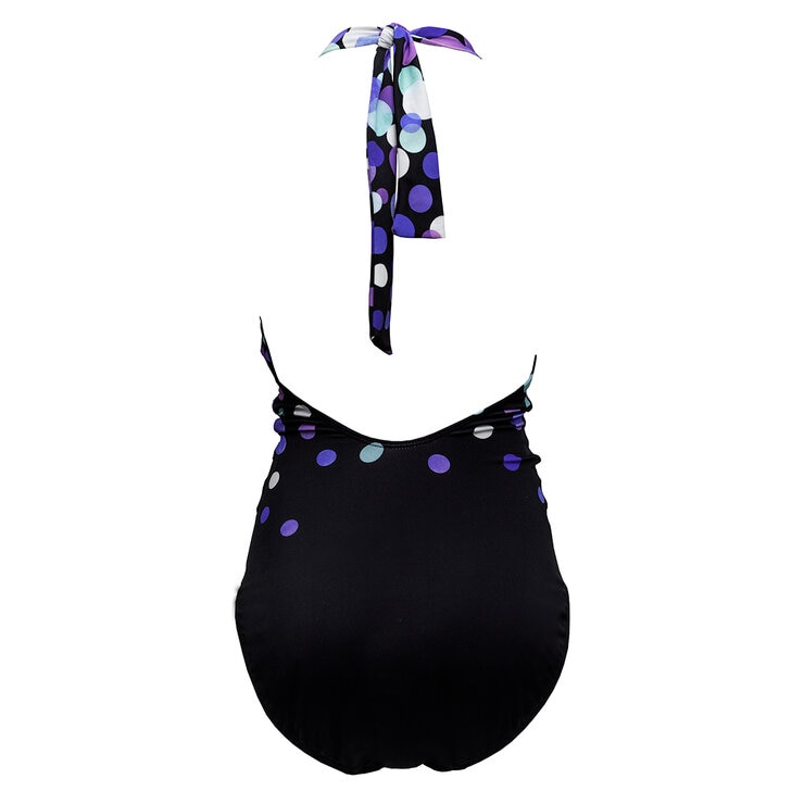 Alas de Sal, Traje de Baño Completo con Estampado de Puntos para Dama — Imagen 2 de 3