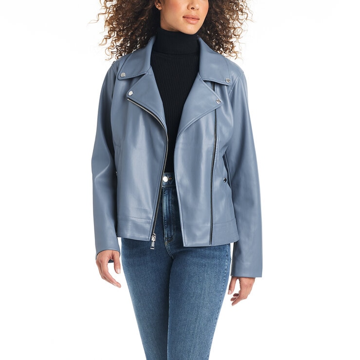 Vince Camuto Chamarra Motorcycle para Dama Varias Tallas y Colores — Imagen 2 de 3