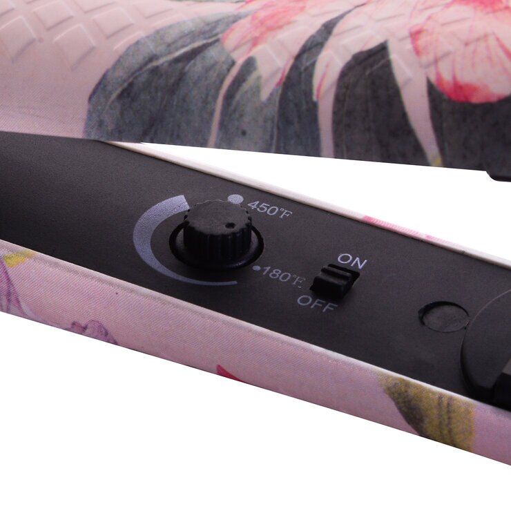 Herstyler, Plancha Alaciadora Modelo Print Color Pink Blossom — Imagen 1 de 4