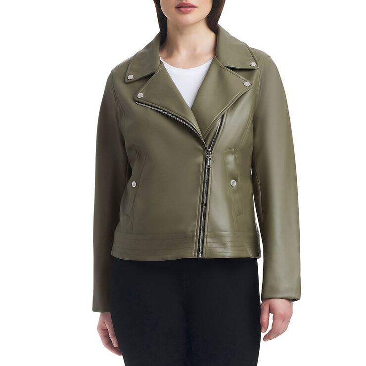 Vince Camuto Chamarra Motorcycle para Dama Varias Tallas y Colores — Imagen 3 de 3