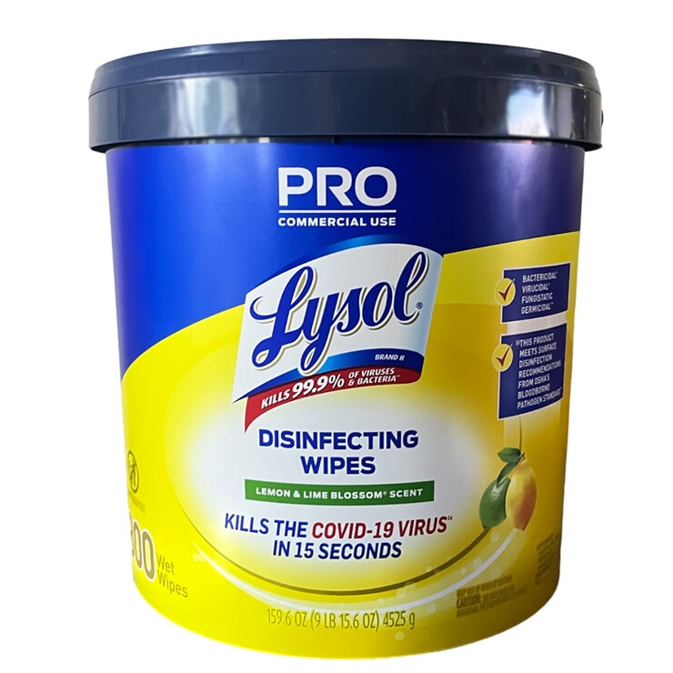 Lysol Pro Toallas Desinfectantes Cubeta con 800 pzs — Imagen 2 de 3