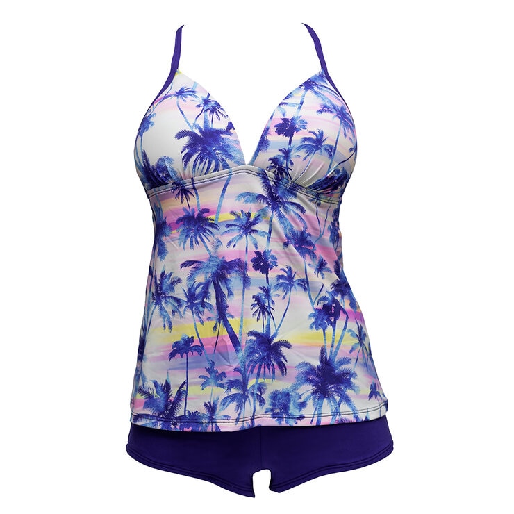 Alas de Sal, Traje de Baño de 2 Piezas on Estampado Tropical para Dama — Imagen 1 de 2