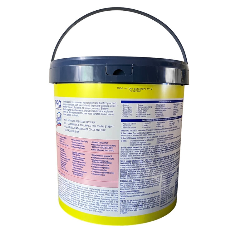 Lysol Pro Toallas Desinfectantes Cubeta con 800 pzs — Imagen 3 de 3