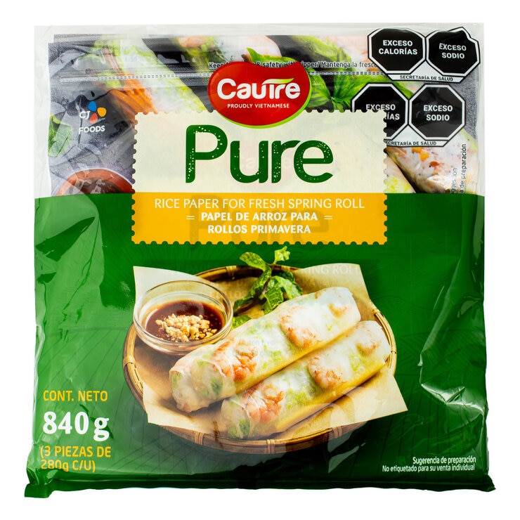 CJ Foods Hojas De Arroz 3 pzs de 280g — Imagen 1 de 4