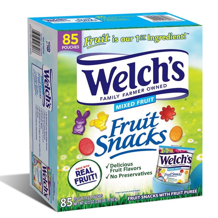 Welch's Gomitas Hechas con Fruta Natural Pascua 66 pzas de 22.7 g — Imagen 2 de 2