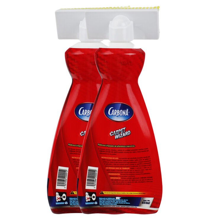 Carbona Limpiador con Cepillo para Tapicería 2 Piezas — Imagen 2 de 3
