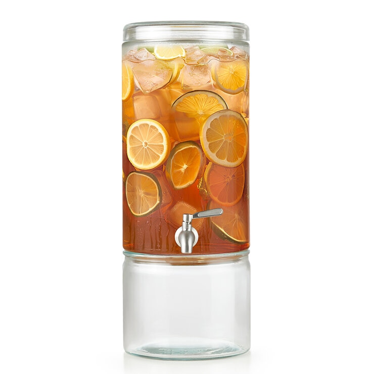 King Crystal Dispensador De Bebidas de Vidrio 8L — Imagen 1 de 3