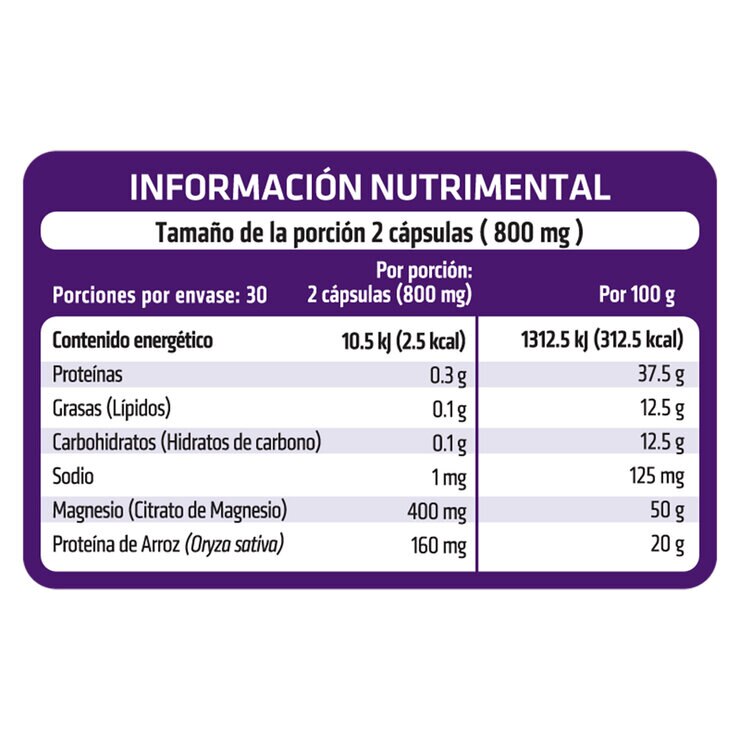 Healthaddiction Magnesio Complex 2 Frascos con 60 Cápsulas c/u — Imagen 3 de 3