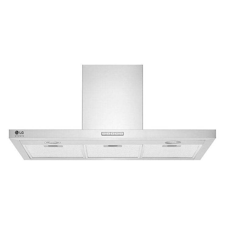 Combo Estufa De Piso a Gas LG LRGL5847S Con Campana Extractora Hez3605S — Imagen 4 de 4