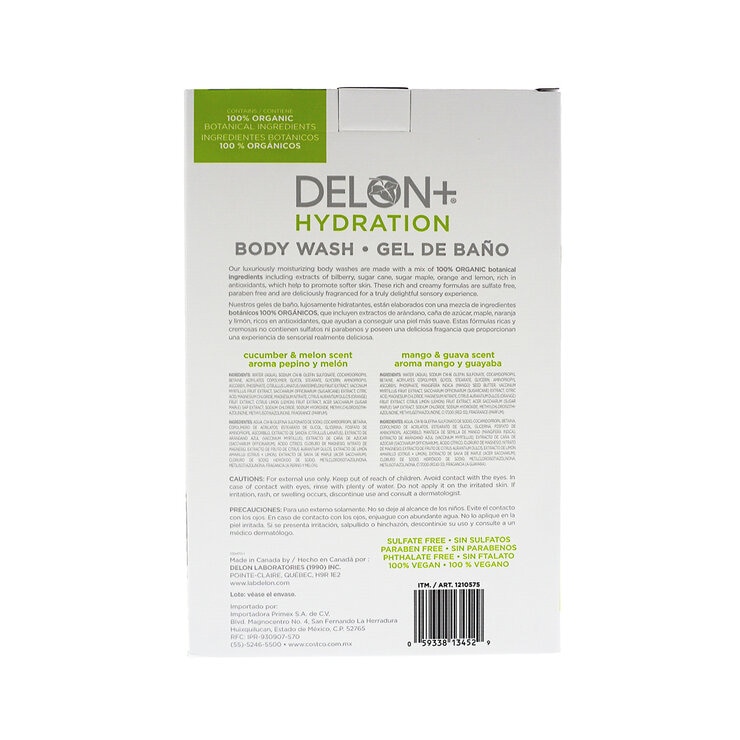 Delon + Hydration Gel de Baño 2 piezas — Imagen 2 de 3