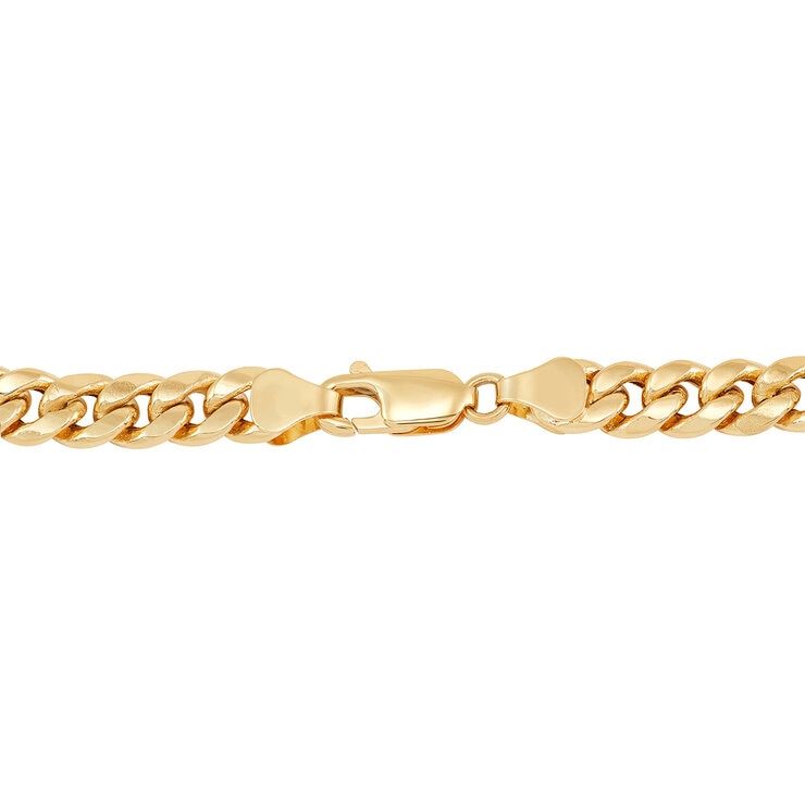 Pulsera de identificación para Caballero, Oro Amarillo 14K — Imagen 3 de 4