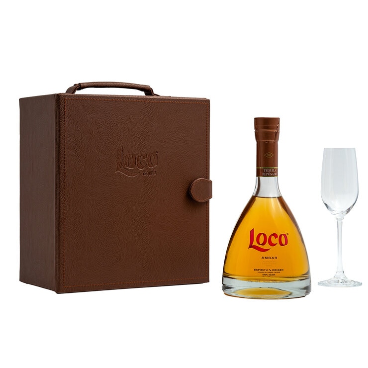 Tequila Loco Reposado Ámbar 750ml — Imagen 2 de 4