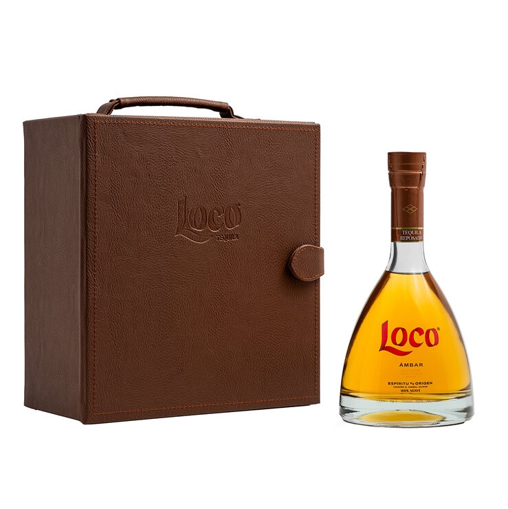 Tequila Loco Reposado Ámbar 750ml — Imagen 4 de 4