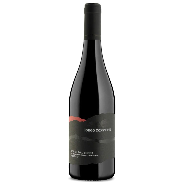 Vino Tinto Borgo Conventi Isonzo Del Friuli Merlot 750 ml
