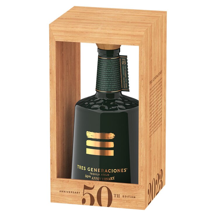 Tequila Tres Generaciones Añejo 750ml — Imagen 2 de 2