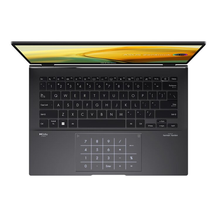 ASUS Zenbook 14 Laptop Thin & Light 14" 2.8K OLED AMD Ryzen 7 16GB 512GB SSD — Imagen 4 de 4