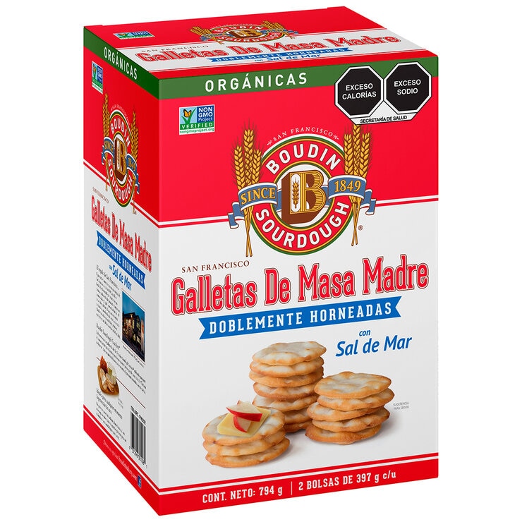 Boudin Sourdough Galletas de Masa Madre Orgánicas 794 g — Imagen 1 de 3