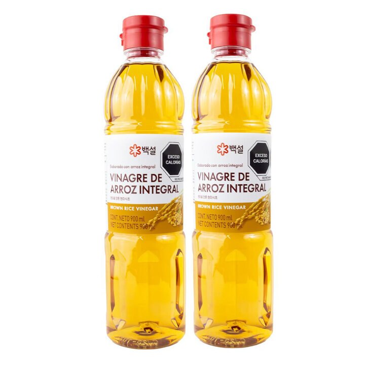CJ Beksul Vinagre De Arroz Integral 2 pzs de 900 ml — Imagen 1 de 4