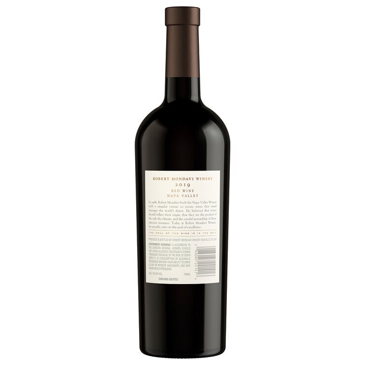 Vino Tinto Robert Mondavi Winery 750 ml — Imagen 2 de 2