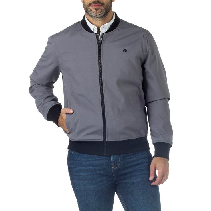Perry Ellis, Chamarra Tipo Bomber para Caballero — Imagen 1 de 3