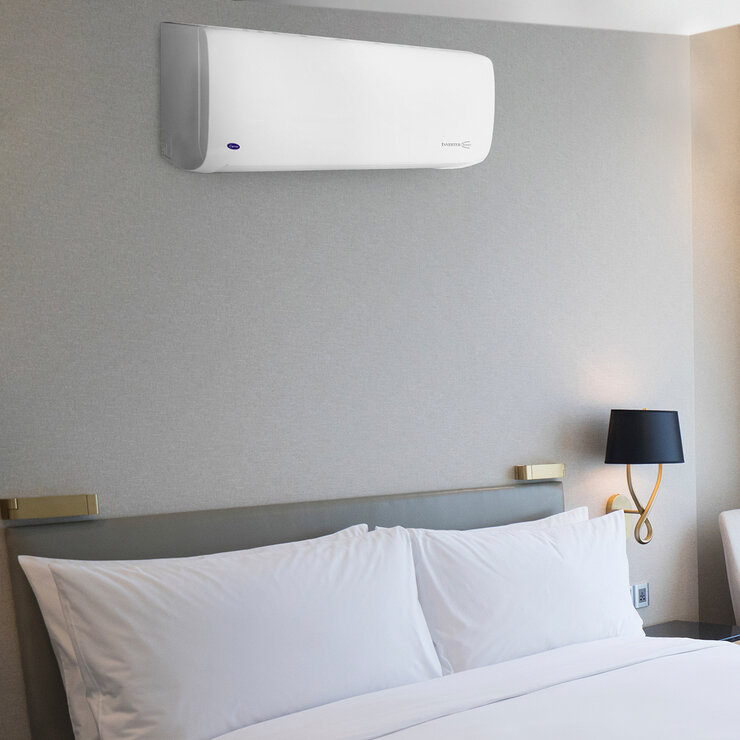 Carrier, Aire Acondicionado Minisplit, Enfriamiento y Calefacción, 12,000 BTU, 220V, Gas R32, con Wi-Fi — Imagen 2 de 3