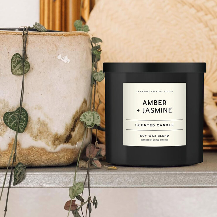 CA Candle Creatives Studio Juego de 4 Velas Aromáticas — Imagen 2 de 4