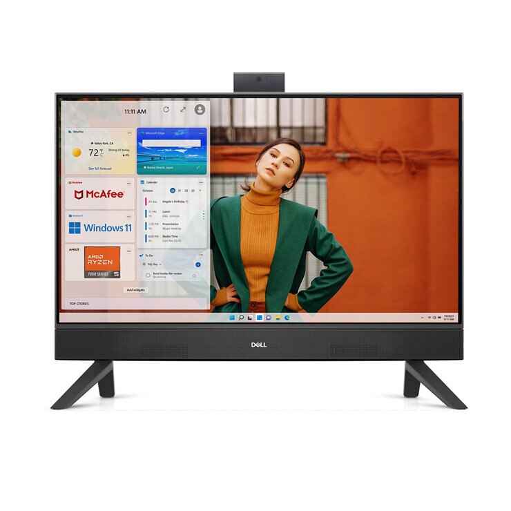 DELL All-In-One Inspiron 5415 Desktop 23.8" Full HD AMD Ryzen 5 8GB 512GB SSD — Imagen 2 de 4