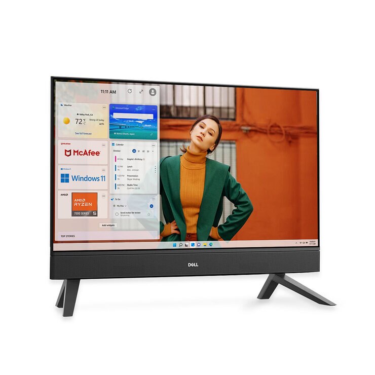 DELL All-In-One Inspiron 5415 Desktop 23.8" Full HD AMD Ryzen 5 8GB 512GB SSD — Imagen 4 de 4