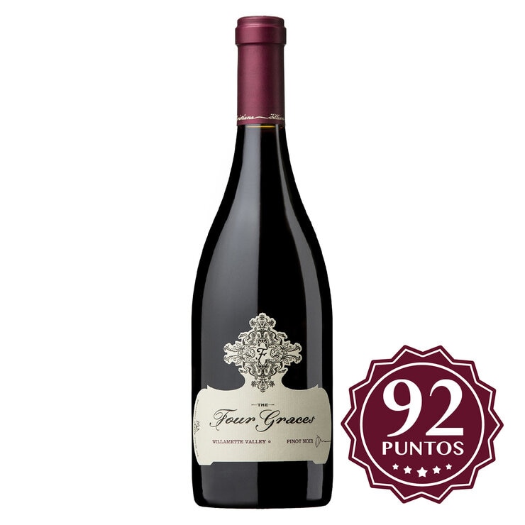Vino Tinto The Four Graces Pinot Noir 750 ml — Imagen 1 de 3