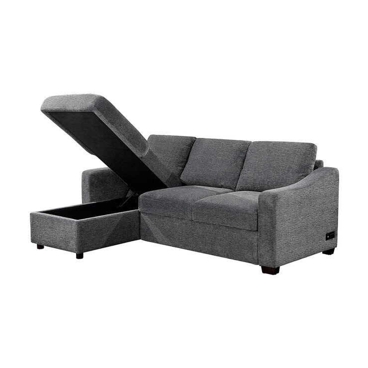 Coddle, Sofá Cama Seccional de Tela — Imagen 2 de 4