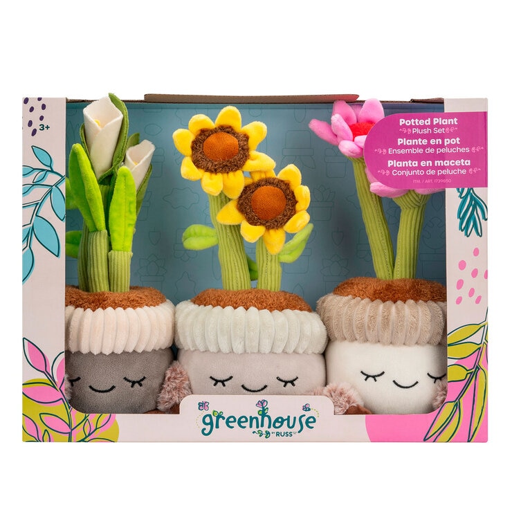 Peluche de Planta de 30 cm 3pk — Imagen 1 de 2