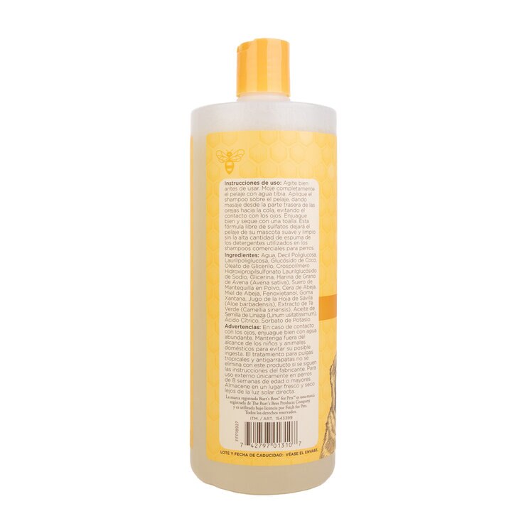 Burt's Bees Shampoo de Avena para Perro 946 ml — Imagen 2 de 3